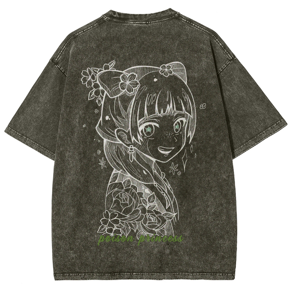 The Apothecary Diaries Unisex Fit Washed T-Shirt 2602004877