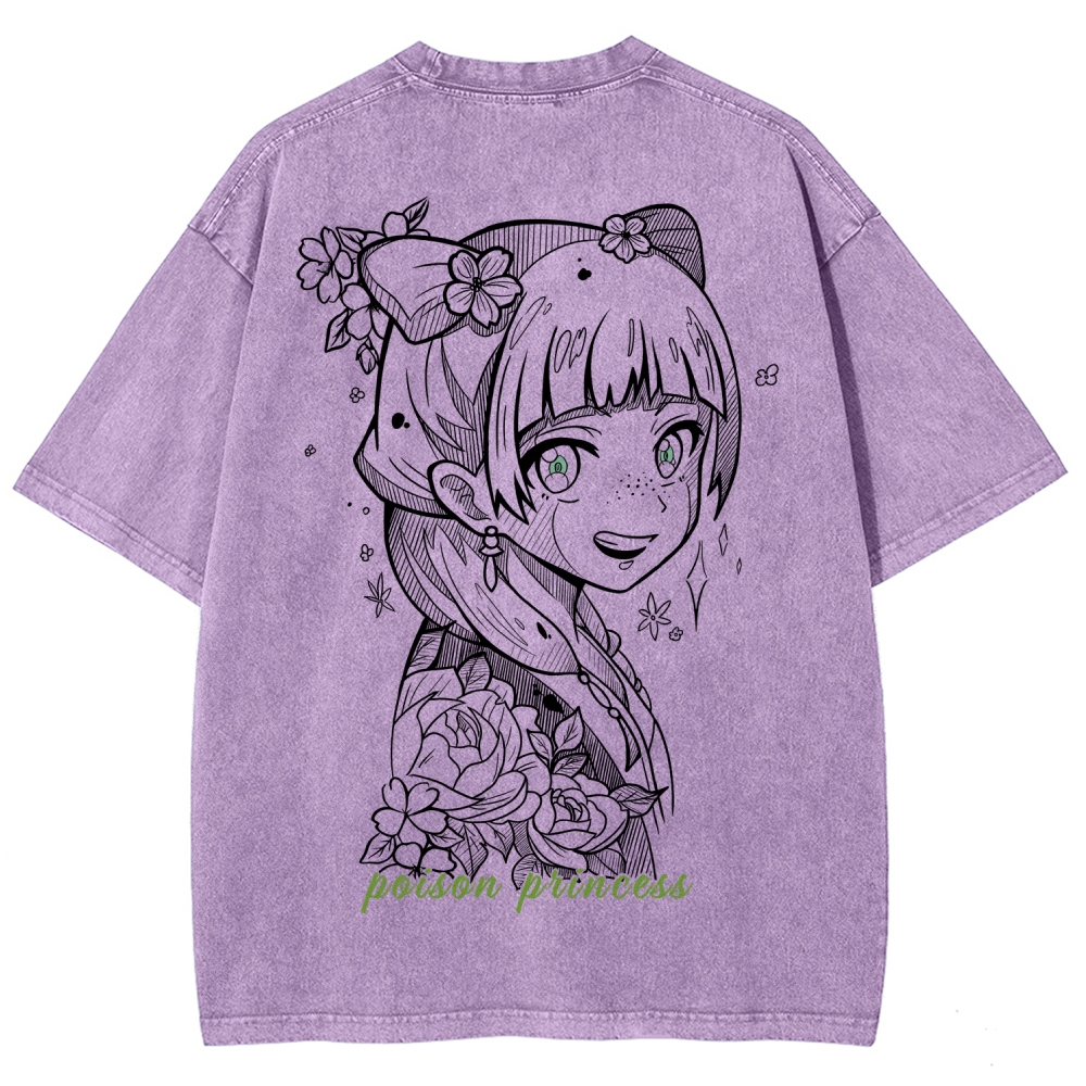 The Apothecary Diaries Unisex Fit Washed T-Shirt 2602004877