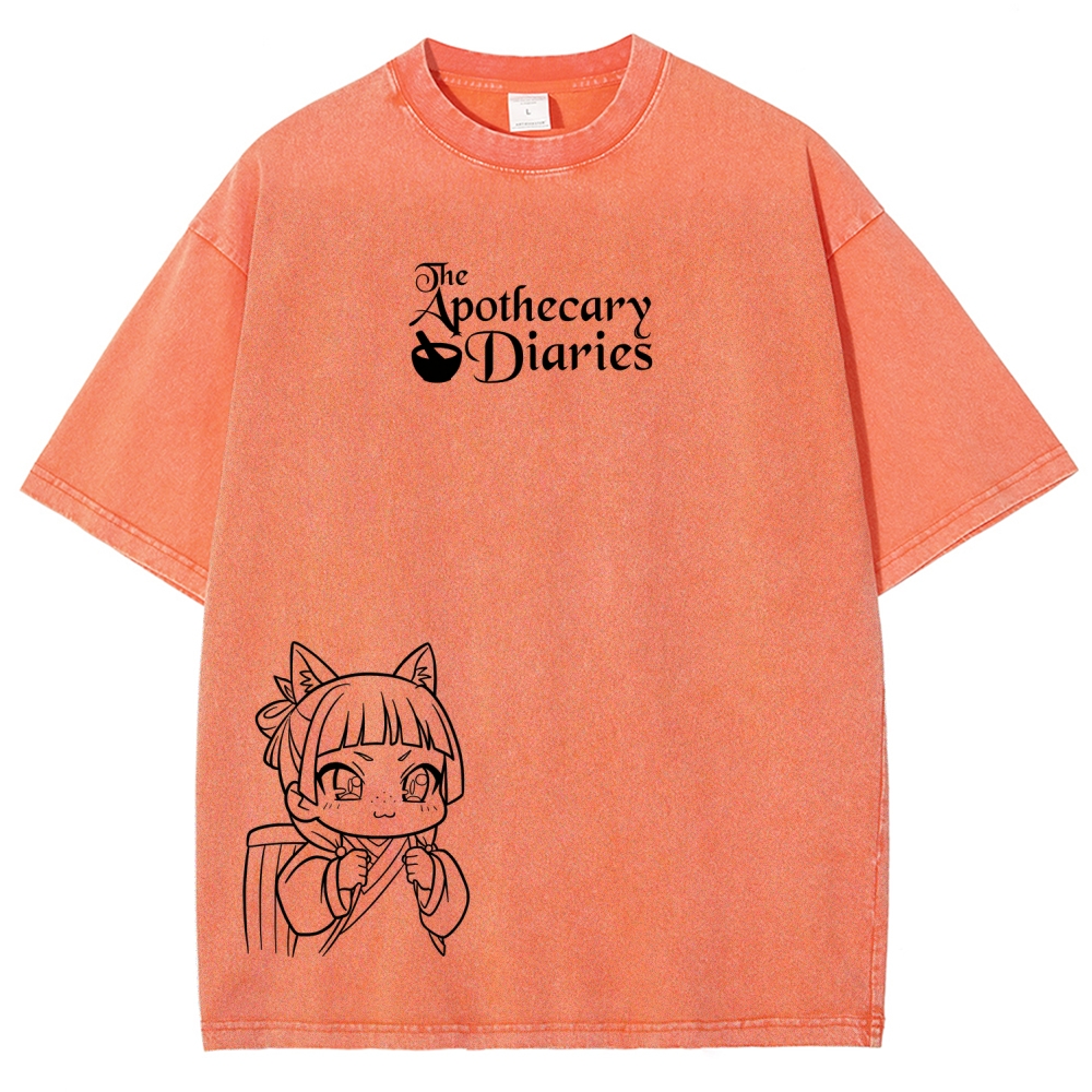 The Apothecary Diaries Unisex Fit Washed T-Shirt 2602004877