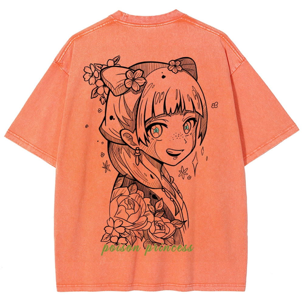 The Apothecary Diaries Unisex Fit Washed T-Shirt 2602004877