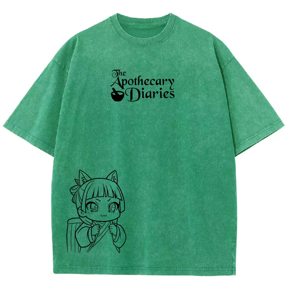 The Apothecary Diaries Unisex Fit Washed T-Shirt 2602004877