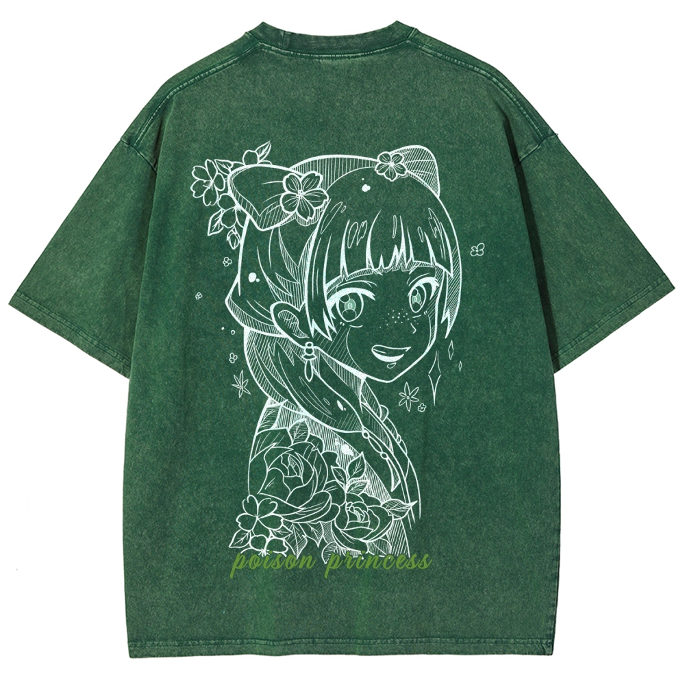 The Apothecary Diaries Unisex Fit Washed T-Shirt 2602004877