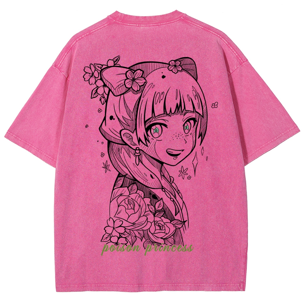 The Apothecary Diaries Unisex Fit Washed T-Shirt 2602004877