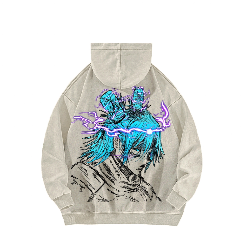 kashimo hajime Unisex Washed Hoodie 2602005420