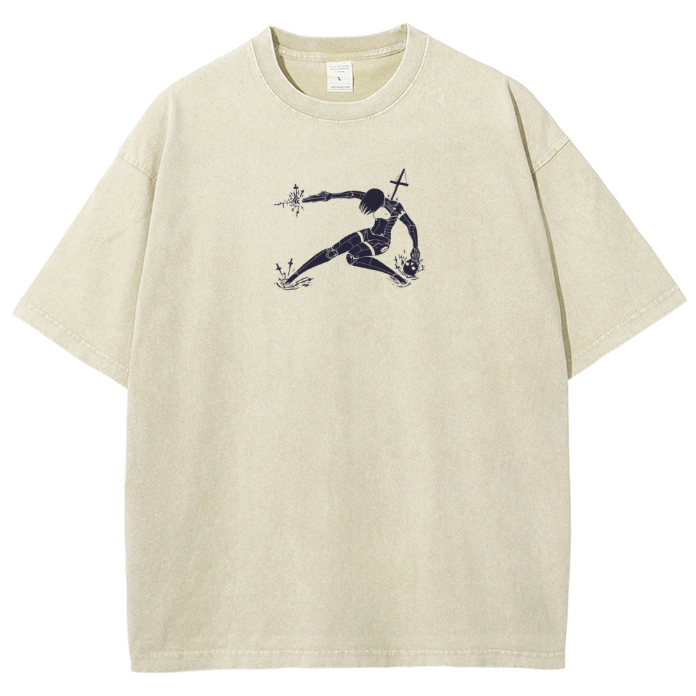 signalis Unisex Fit Washed T-Shirt 2602005683