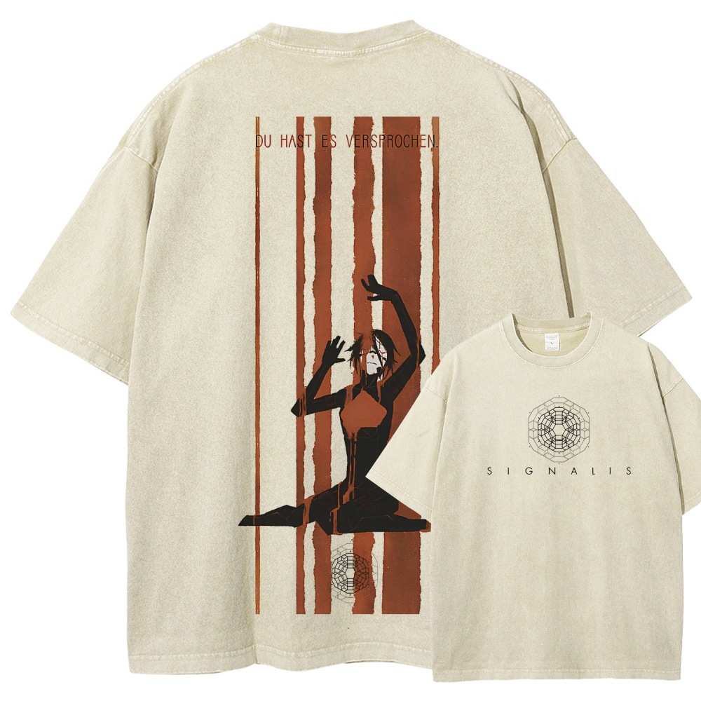 signalis Unisex Fit Washed T-Shirt 2602005856