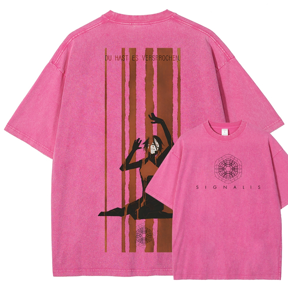 signalis Unisex Fit Washed T-Shirt 2602005856