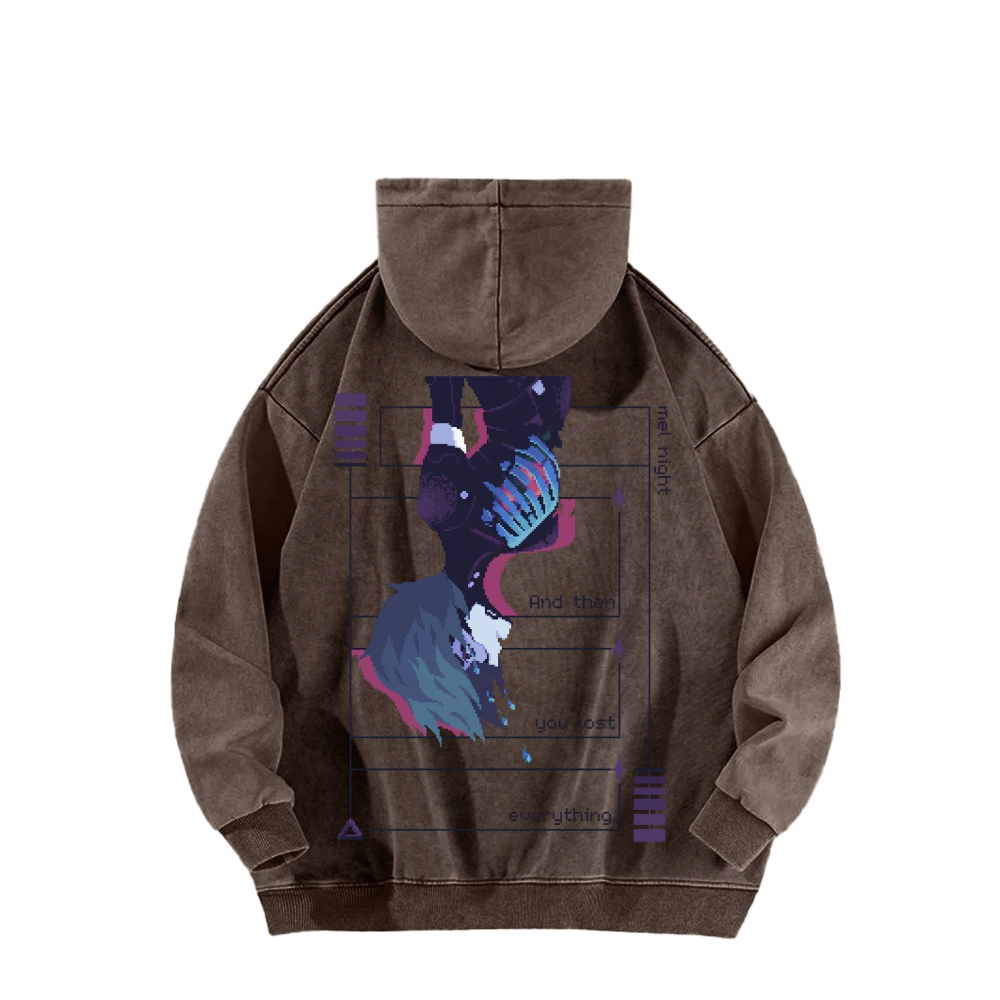 signalis Unisex Washed Hoodie 2602006019