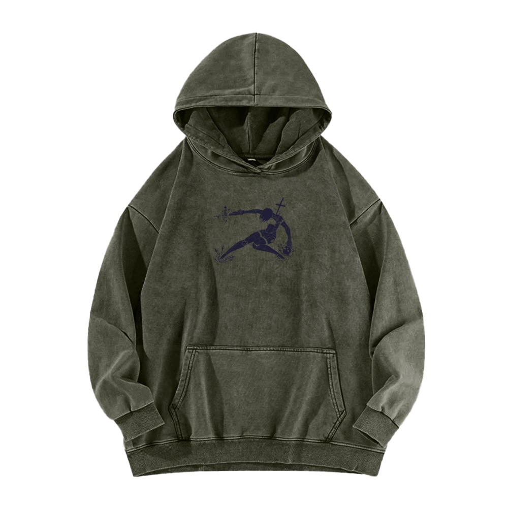 signalis Unisex Washed Hoodie 2602006019