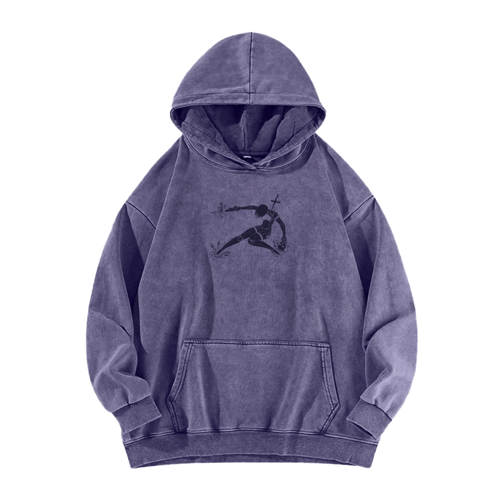 signalis Unisex Washed Hoodie 2602006019
