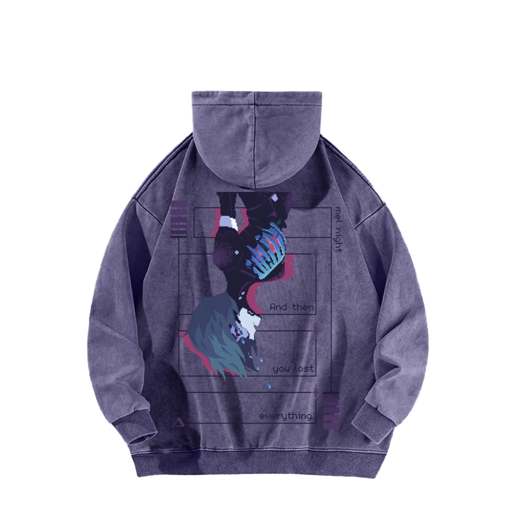 signalis Unisex Washed Hoodie 2602006019