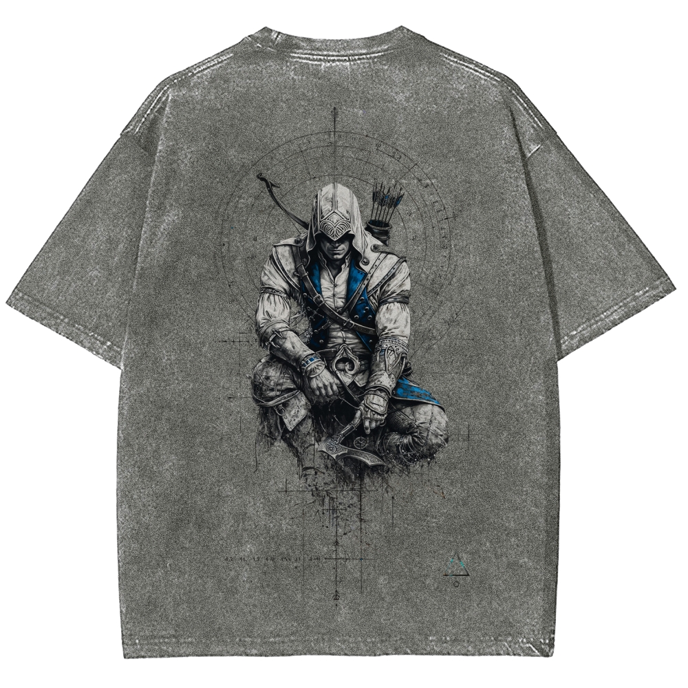Assassin’s Creed Unisex Fit Washed T-Shirt 2602006293