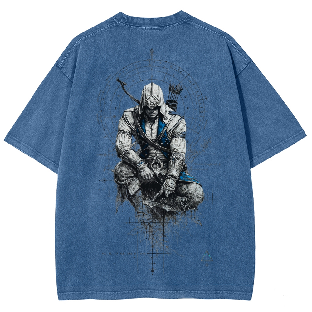 Assassin’s Creed Unisex Fit Washed T-Shirt 2602006293