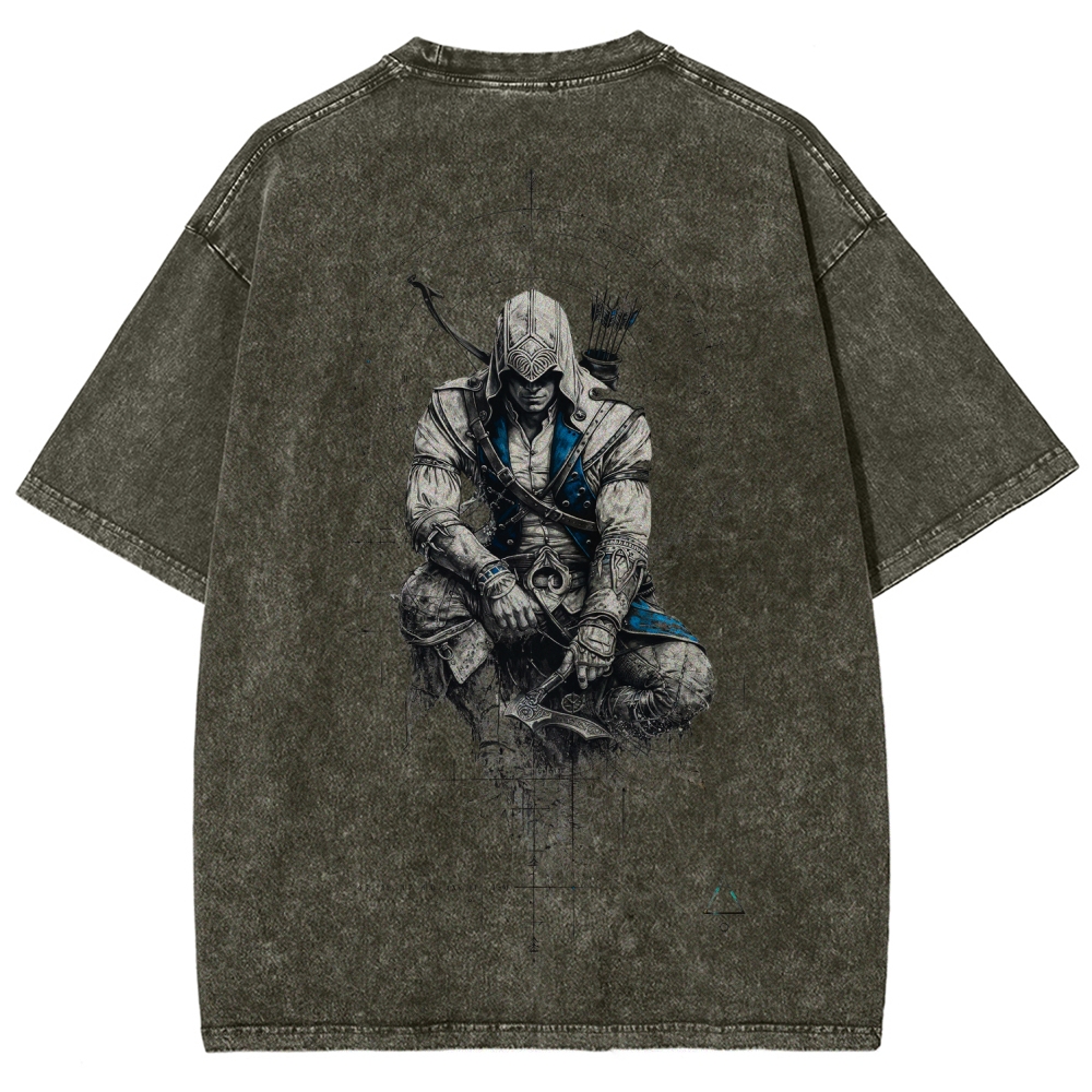 Assassin’s Creed Unisex Fit Washed T-Shirt 2602006293