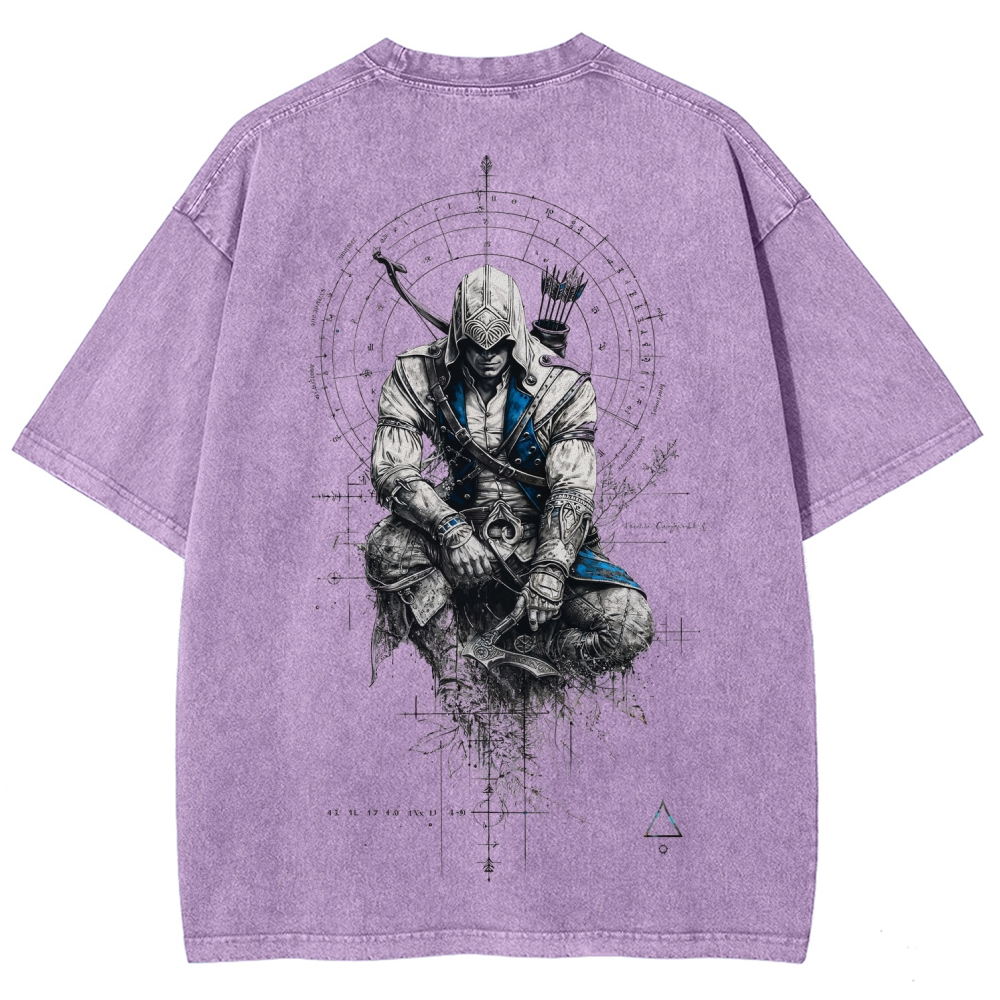 Assassin’s Creed Unisex Fit Washed T-Shirt 2602006293