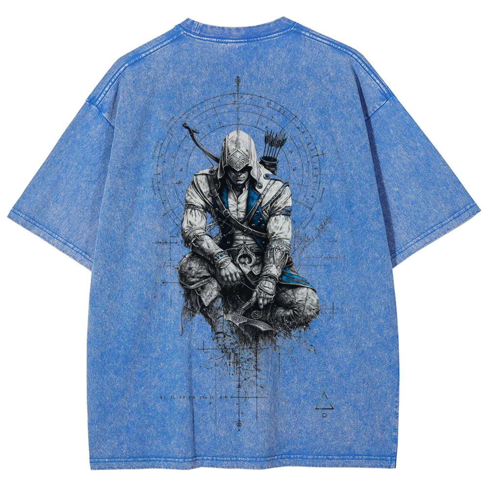 Assassin’s Creed Unisex Fit Washed T-Shirt 2602006293