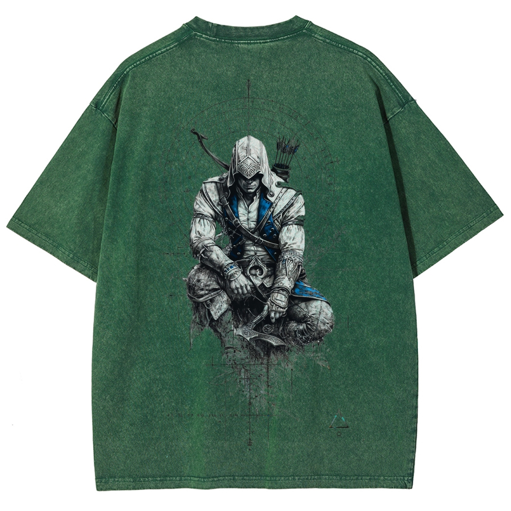 Assassin’s Creed Unisex Fit Washed T-Shirt 2602006293