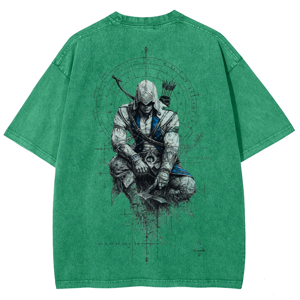 Assassin’s Creed Unisex Fit Washed T-Shirt 2602006293