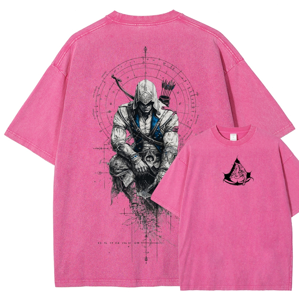 Assassin’s Creed Unisex Fit Washed T-Shirt 2602006293