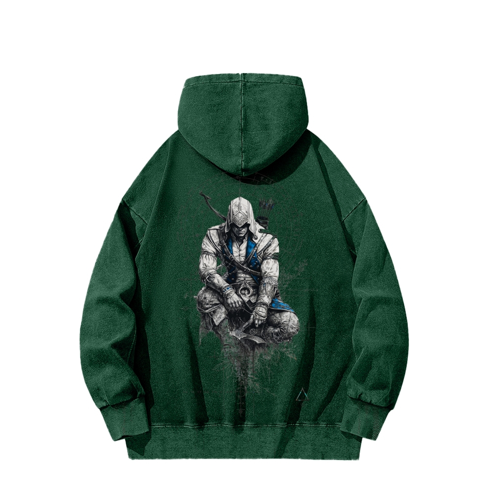 Assassin’s Creed Unisex Washed Hoodie 2602006295