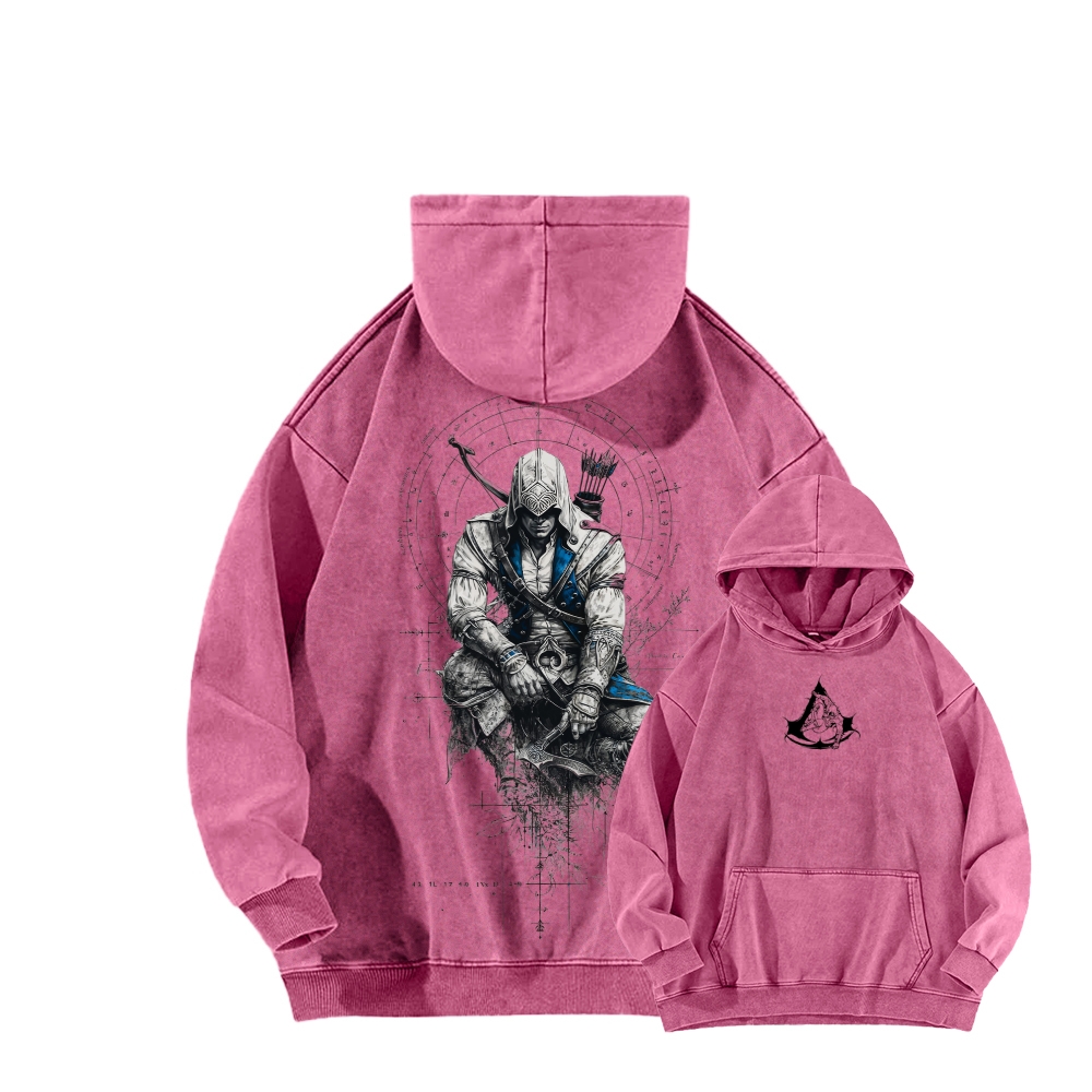 Assassin’s Creed Unisex Washed Hoodie 2602006295
