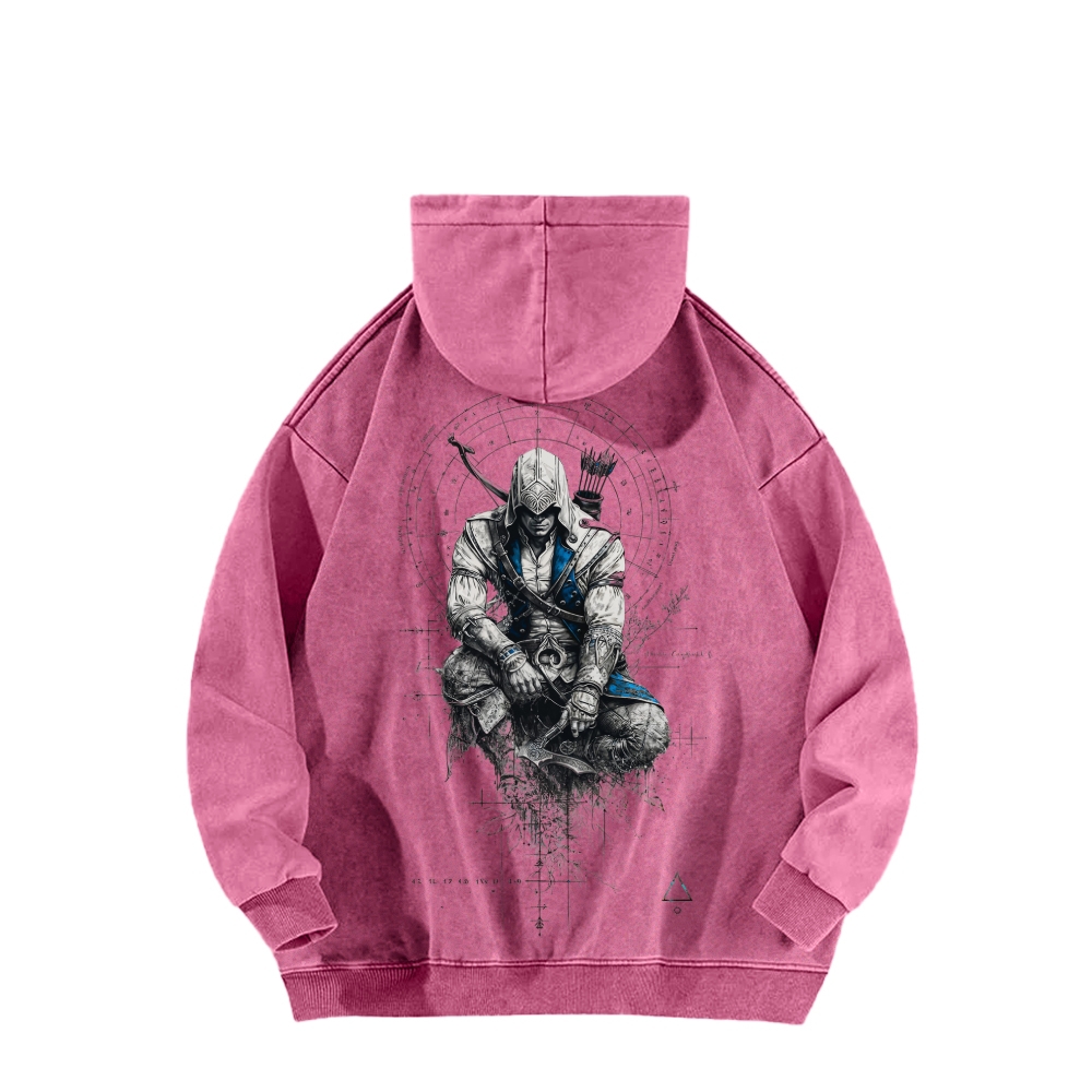 Assassin’s Creed Unisex Washed Hoodie 2602006295