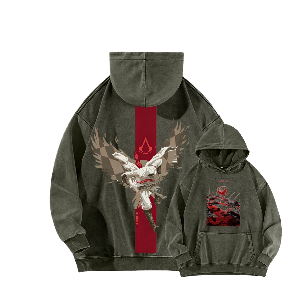 Assassin’s Creed Unisex Washed Hoodie 2602006343