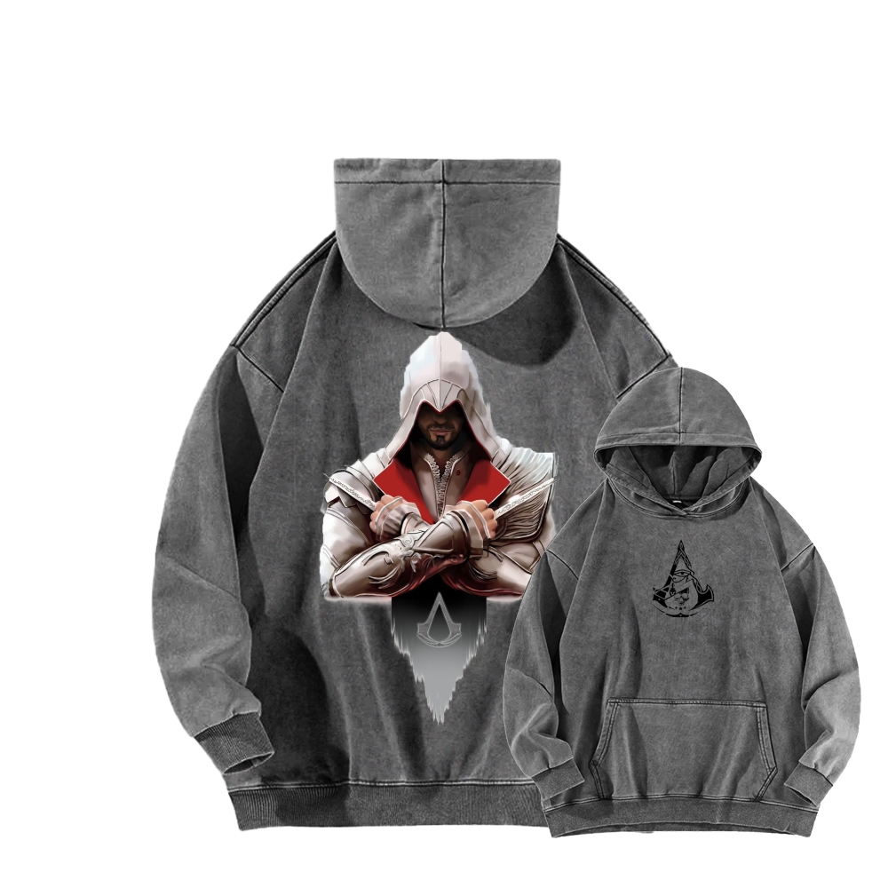 Assassin’s Creed Unisex Washed Hoodie 2602006393