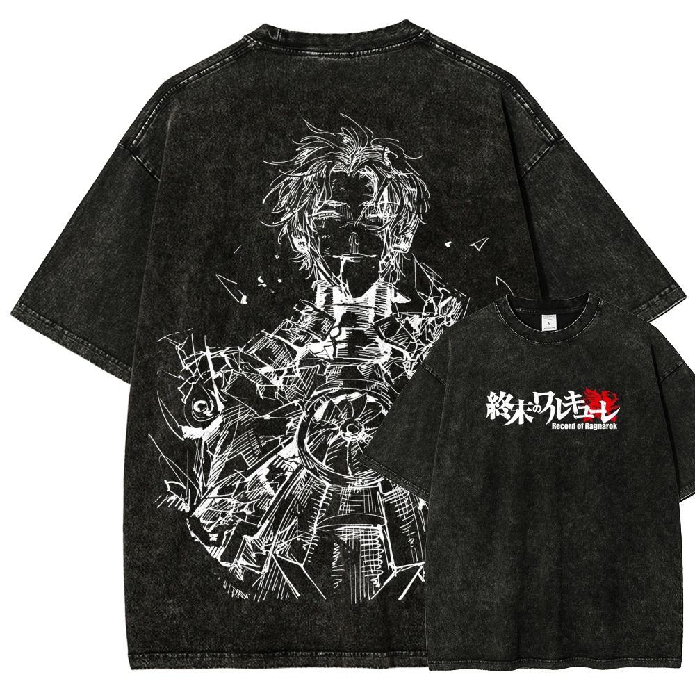 Record of Ragnarok Unisex Fit Washed T-Shirt 2602006621