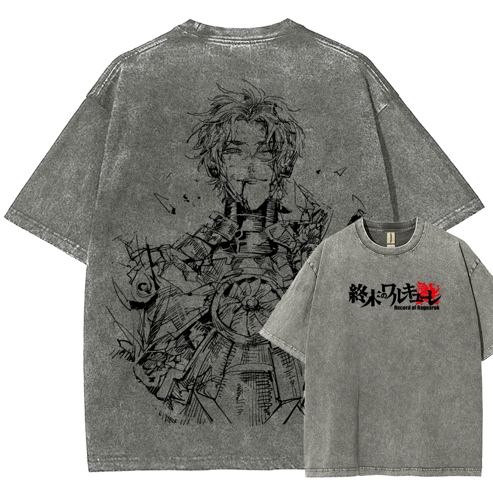 Record of Ragnarok Unisex Fit Washed T-Shirt 2602006621
