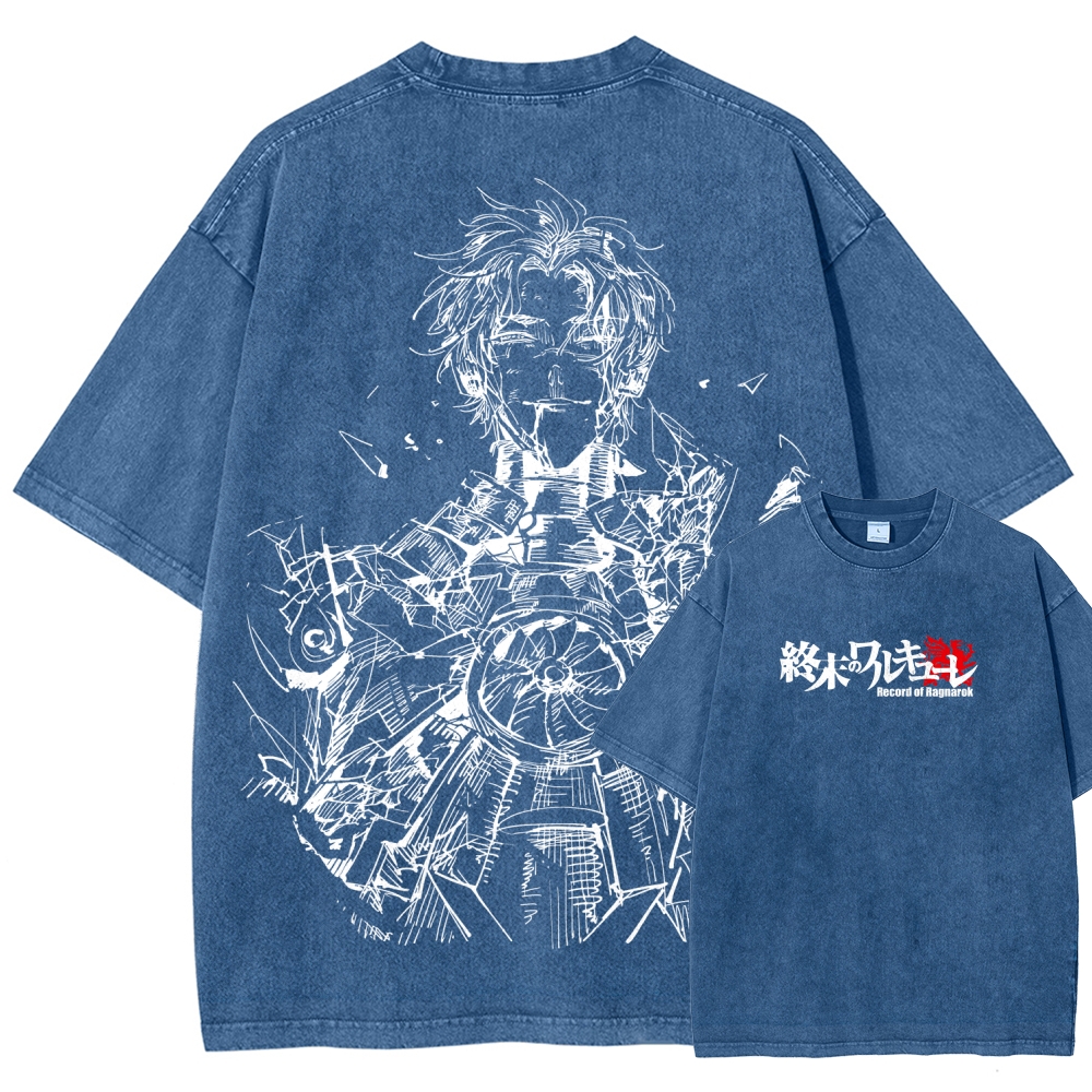 Record of Ragnarok Unisex Fit Washed T-Shirt 2602006621