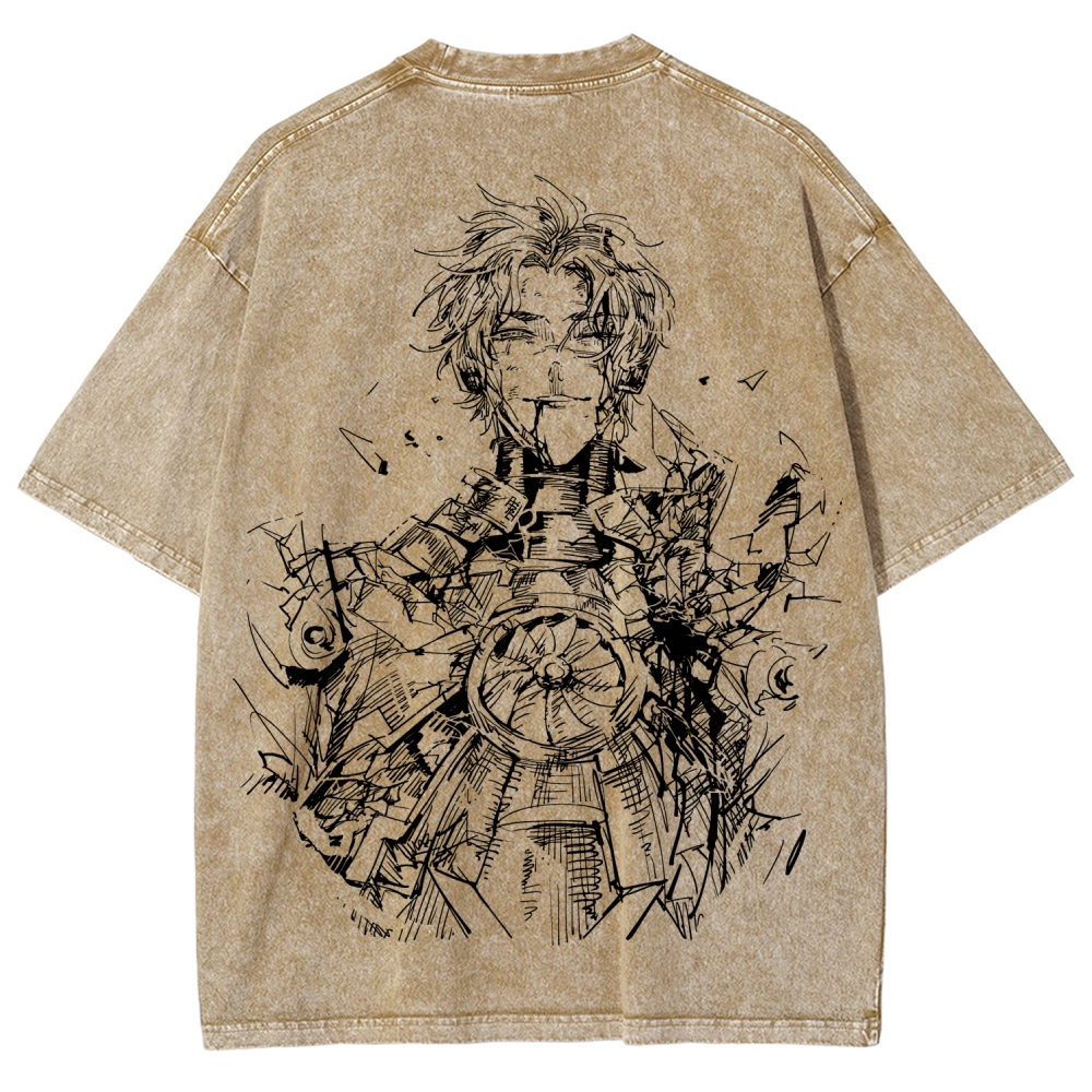 Record of Ragnarok Unisex Fit Washed T-Shirt 2602006621