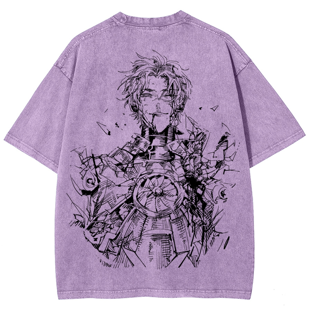 Record of Ragnarok Unisex Fit Washed T-Shirt 2602006621