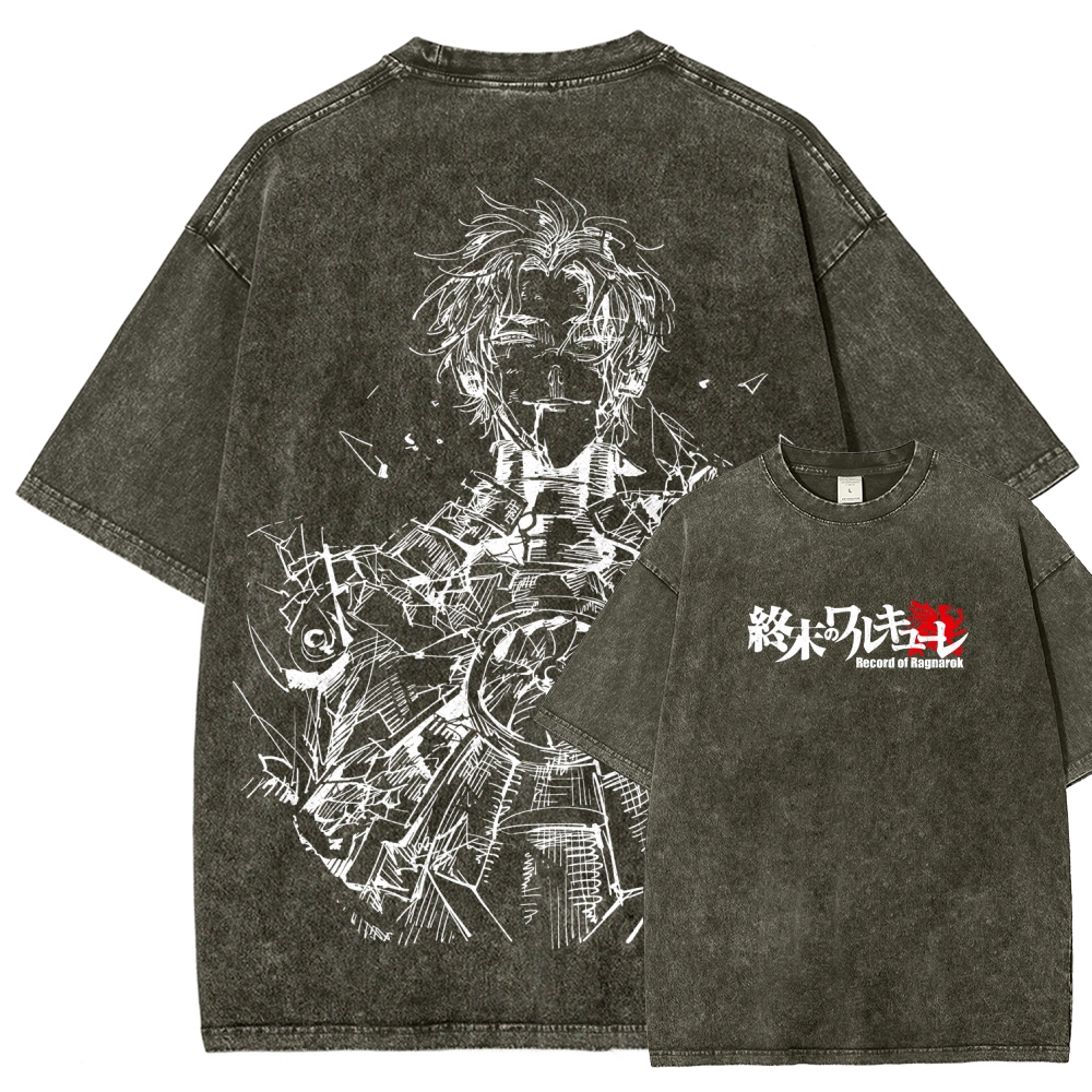 Record of Ragnarok Unisex Fit Washed T-Shirt 2602006621