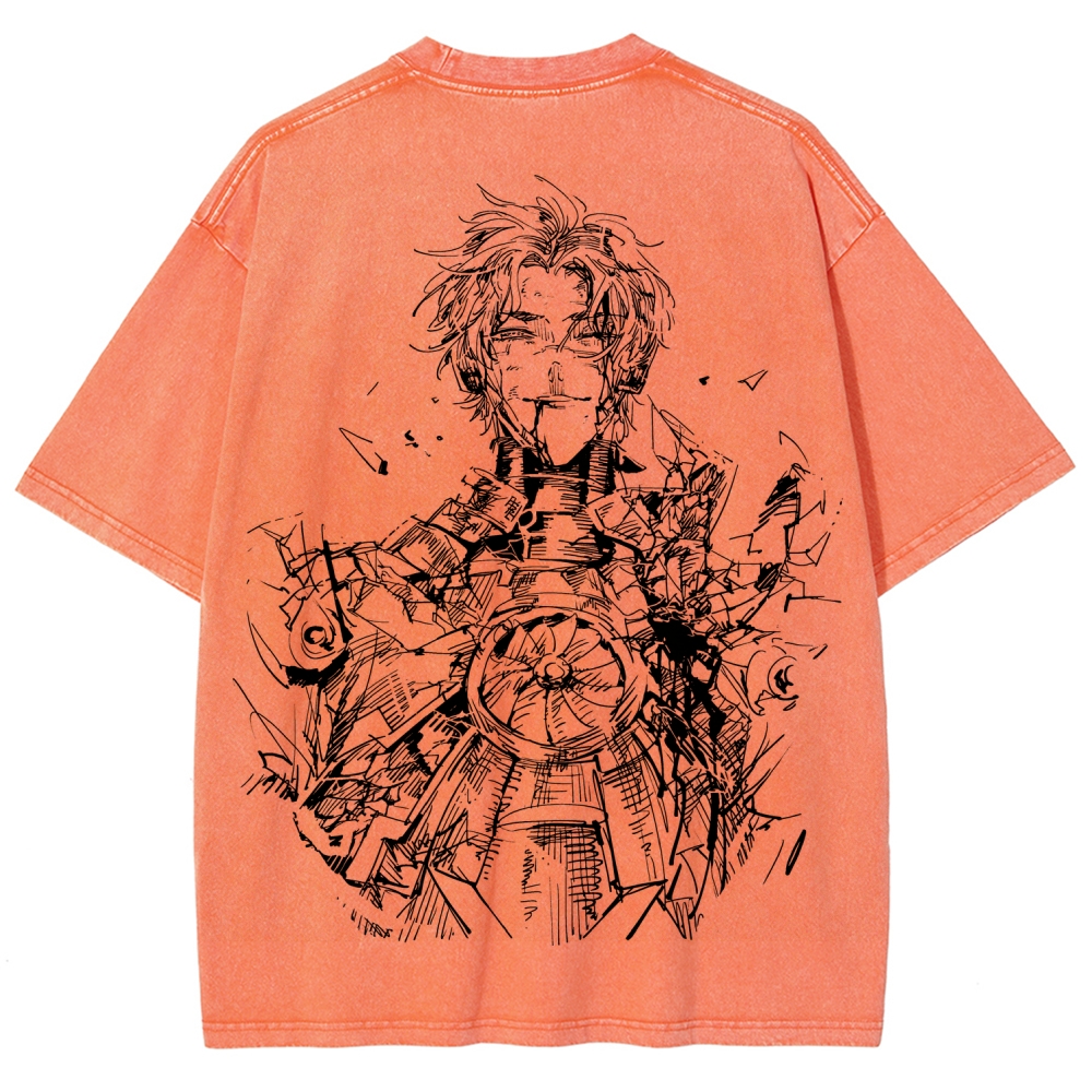 Record of Ragnarok Unisex Fit Washed T-Shirt 2602006621