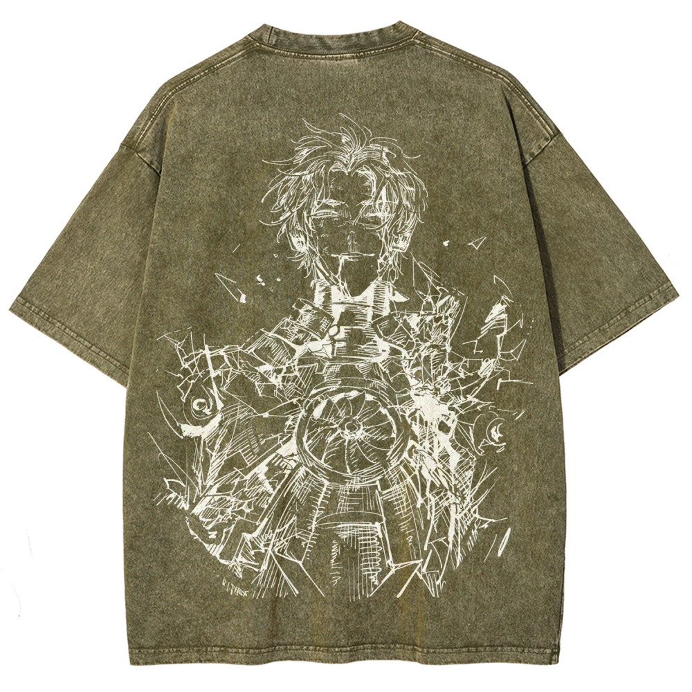 Record of Ragnarok Unisex Fit Washed T-Shirt 2602006621