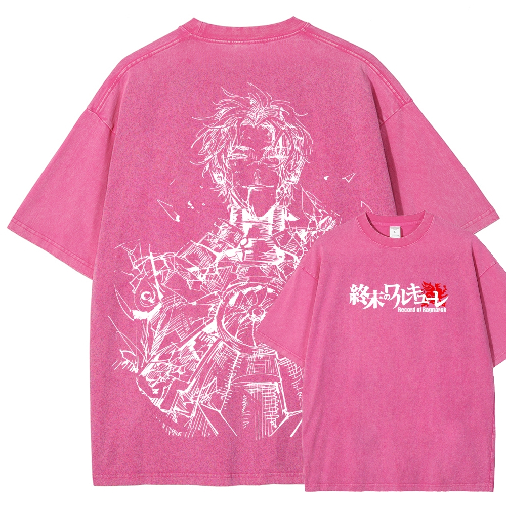 Record of Ragnarok Unisex Fit Washed T-Shirt 2602006621