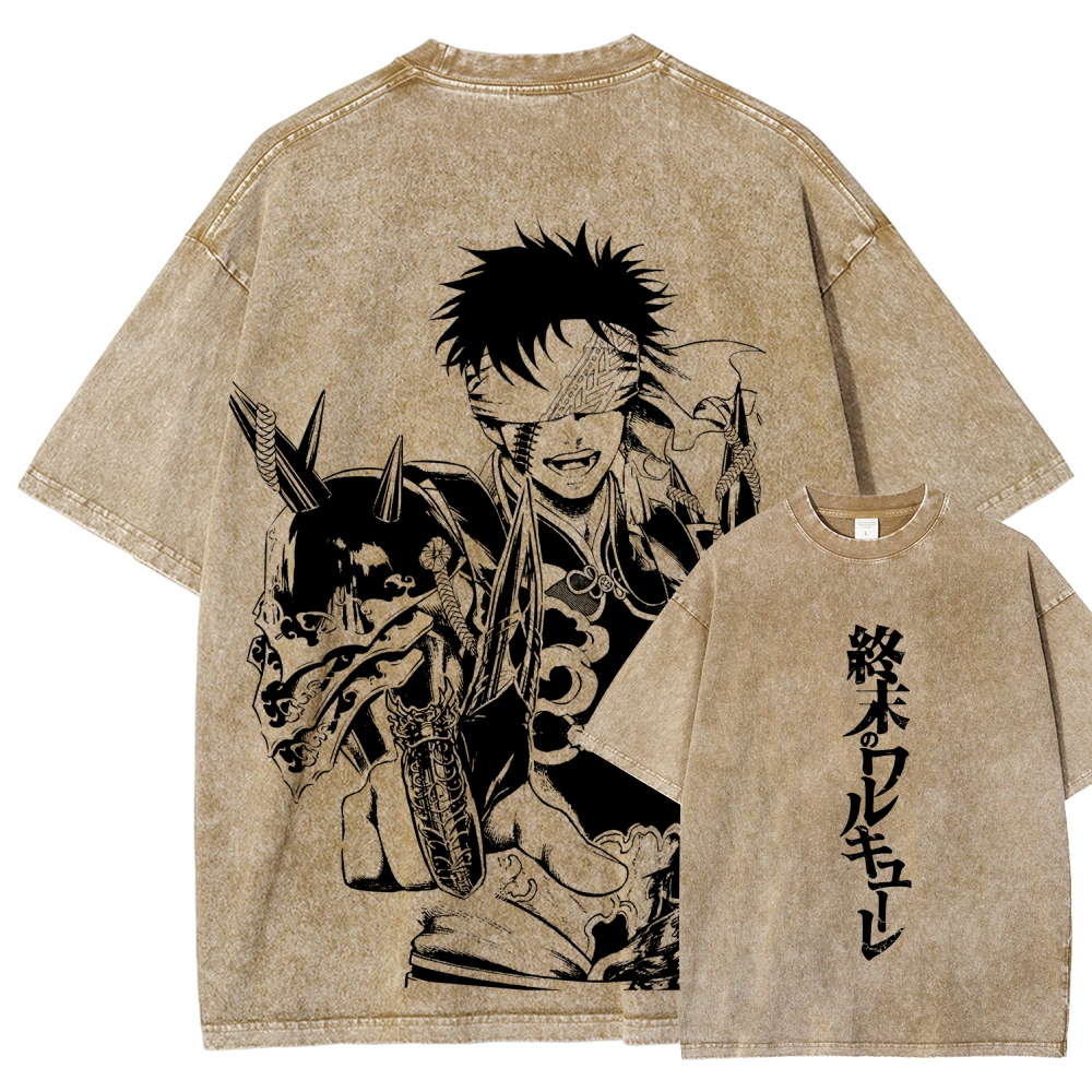 Record of Ragnarok Unisex Fit Washed T-Shirt 2602006626