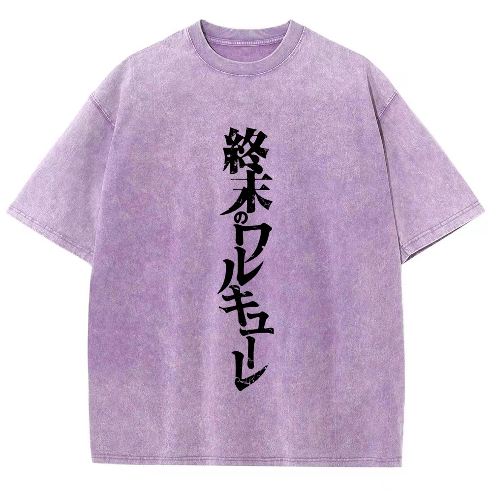 Record of Ragnarok Unisex Fit Washed T-Shirt 2602006626