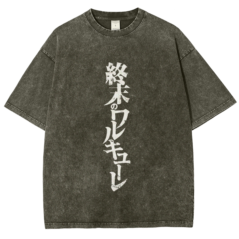 Record of Ragnarok Unisex Fit Washed T-Shirt 2602006626
