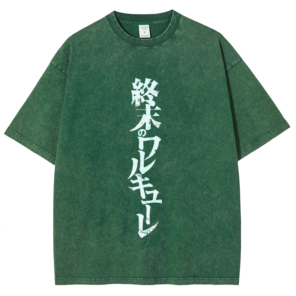 Record of Ragnarok Unisex Fit Washed T-Shirt 2602006626