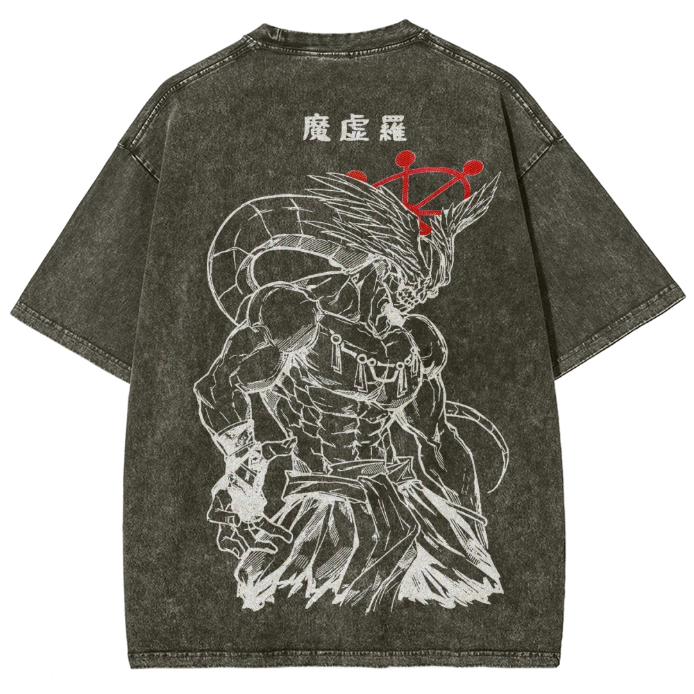 Jujutsu Kaisen Unisex Fit Washed T-Shirt 2602006632