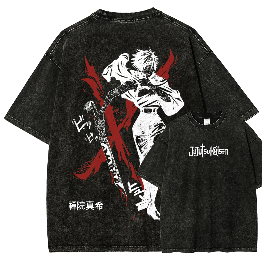 Jujutsu Kaisen Unisex Fit Washed T-Shirt 2602006635