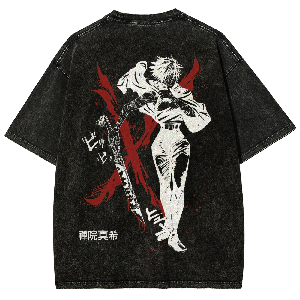 Jujutsu Kaisen Unisex Fit Washed T-Shirt 2602006635