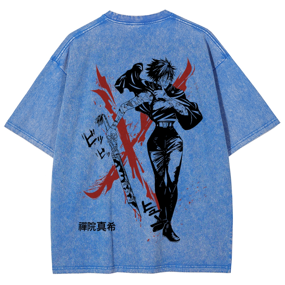 Jujutsu Kaisen Unisex Fit Washed T-Shirt 2602006635