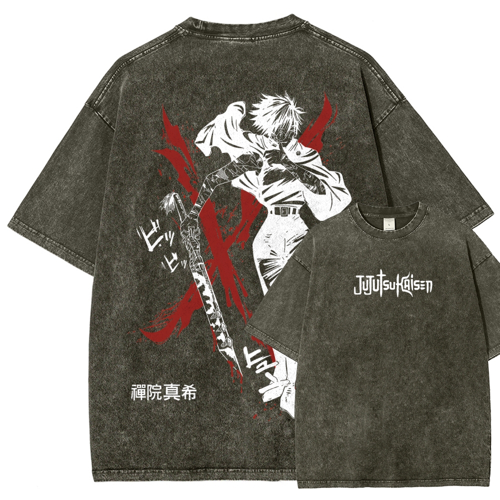Jujutsu Kaisen Unisex Fit Washed T-Shirt 2602006635