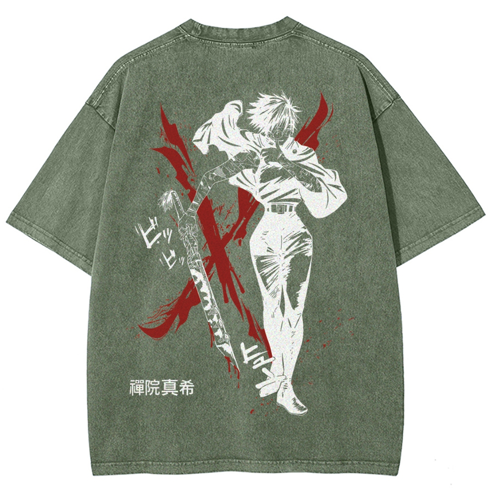 Jujutsu Kaisen Unisex Fit Washed T-Shirt 2602006635