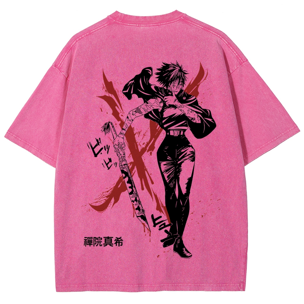 Jujutsu Kaisen Unisex Fit Washed T-Shirt 2602006635