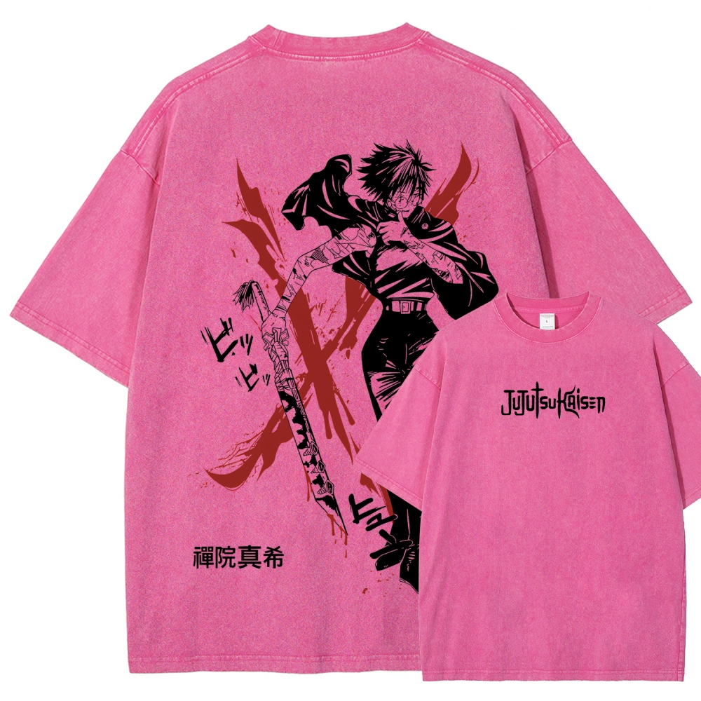 Jujutsu Kaisen Unisex Fit Washed T-Shirt 2602006635