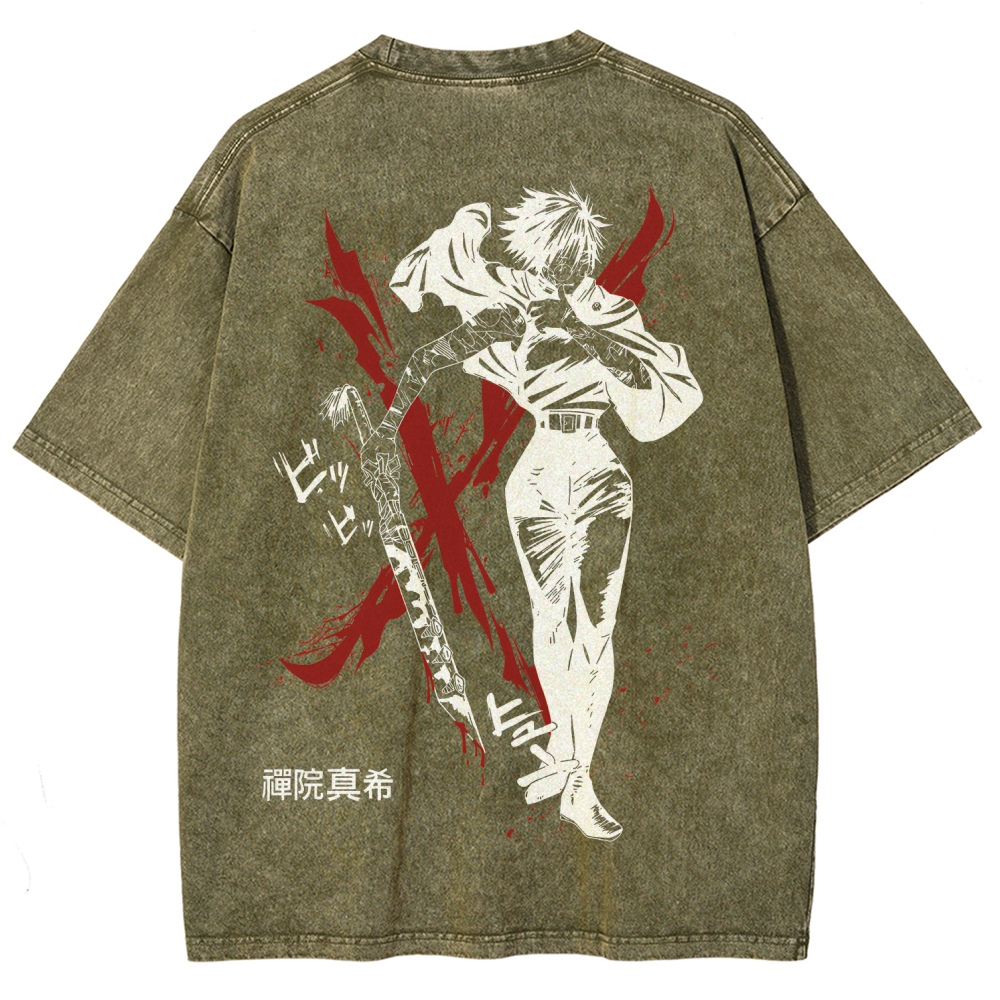 Jujutsu Kaisen Unisex Fit Washed T-Shirt 2602006635